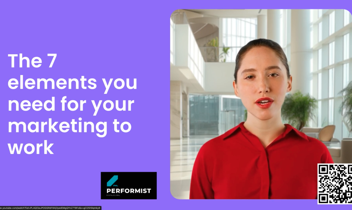 Performist Seven Elements for Great Marketing – The Strategy